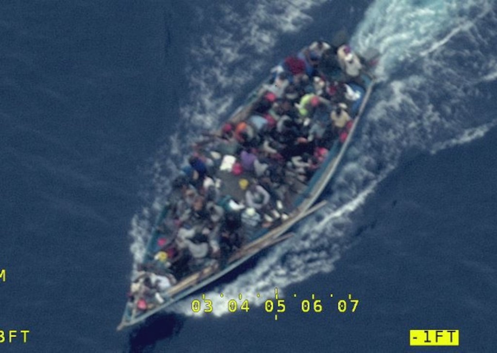 Migrants cut off in the high seas.