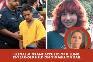 Illegal migrant accused of killing 12-year-old held on $10 million bail.