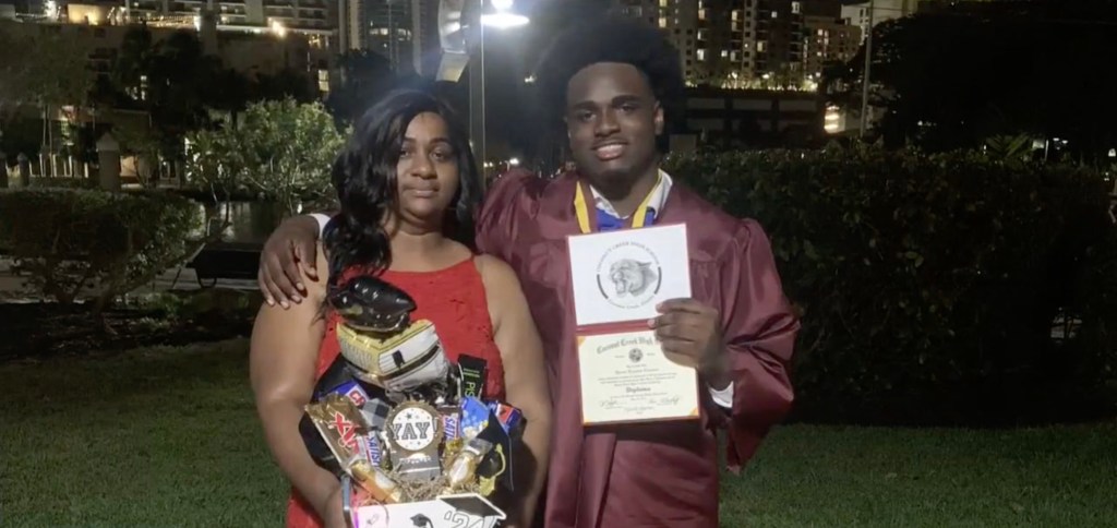 Rhomel Crossman and his family had flown into the Bay area on Saturday to register for classes at Lincoln University in Oakland when their rental car was broken into.