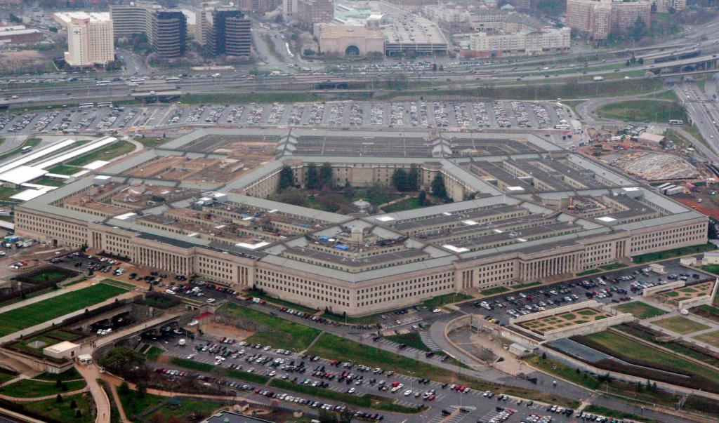 The Pentagon is seen in this aerial view, March 27, 2008.