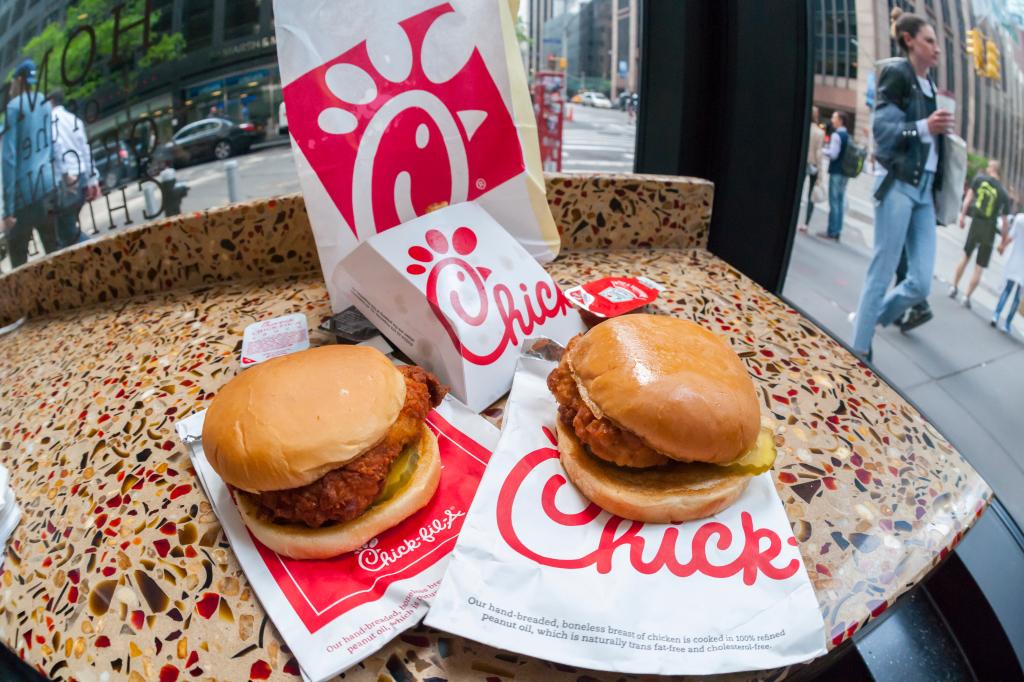 Chick-fil-A has the nation's most favorite chicken, a survey says.