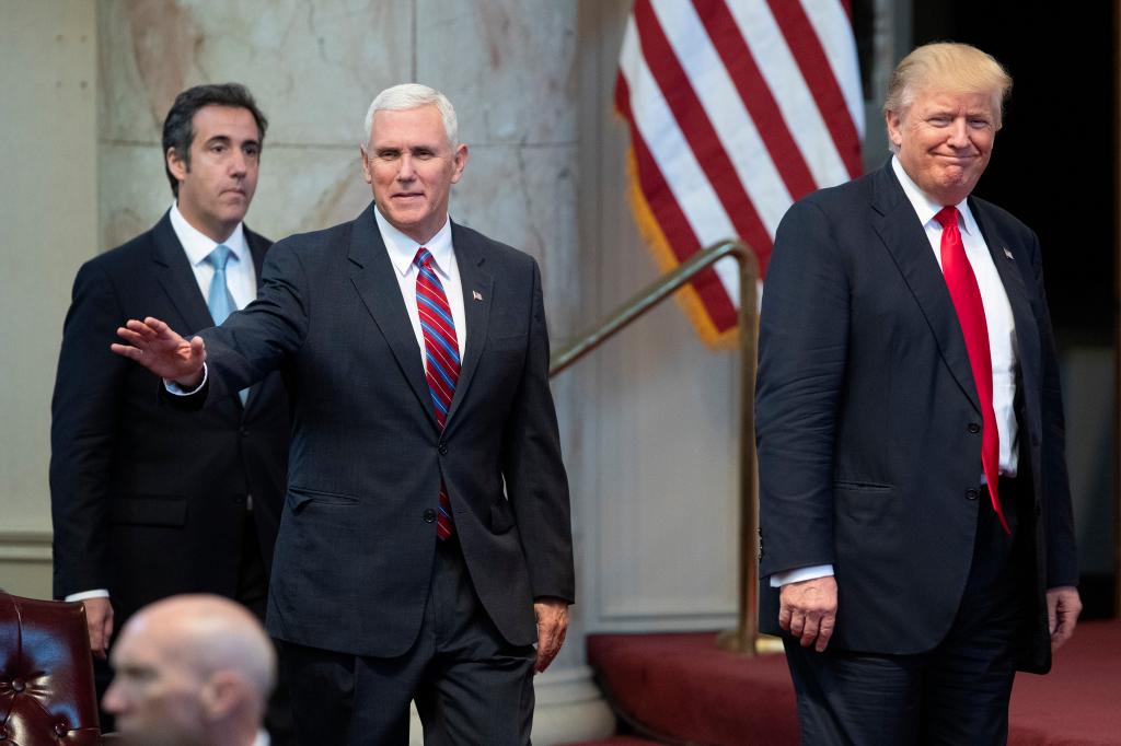 Trump and his former vice president, Mike Pence, have a contentious relationship following the 2020 election.