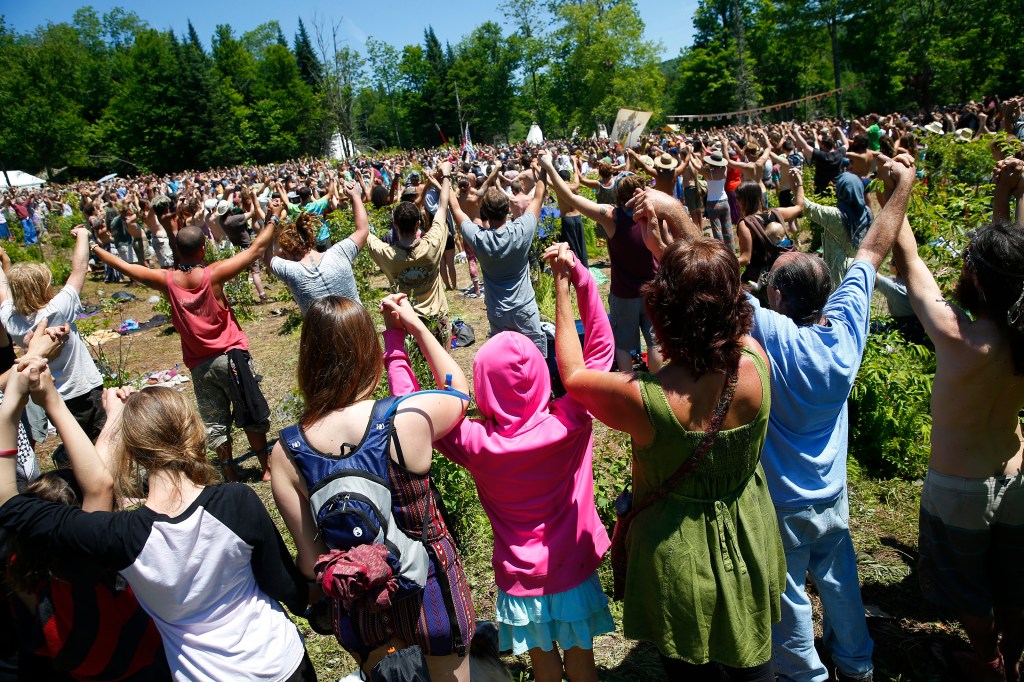 Rainbow Family gathering