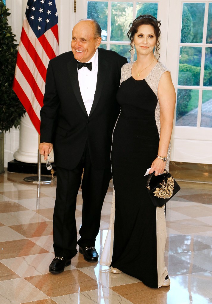Rudy Giuliani and Dr. Maria Ryan