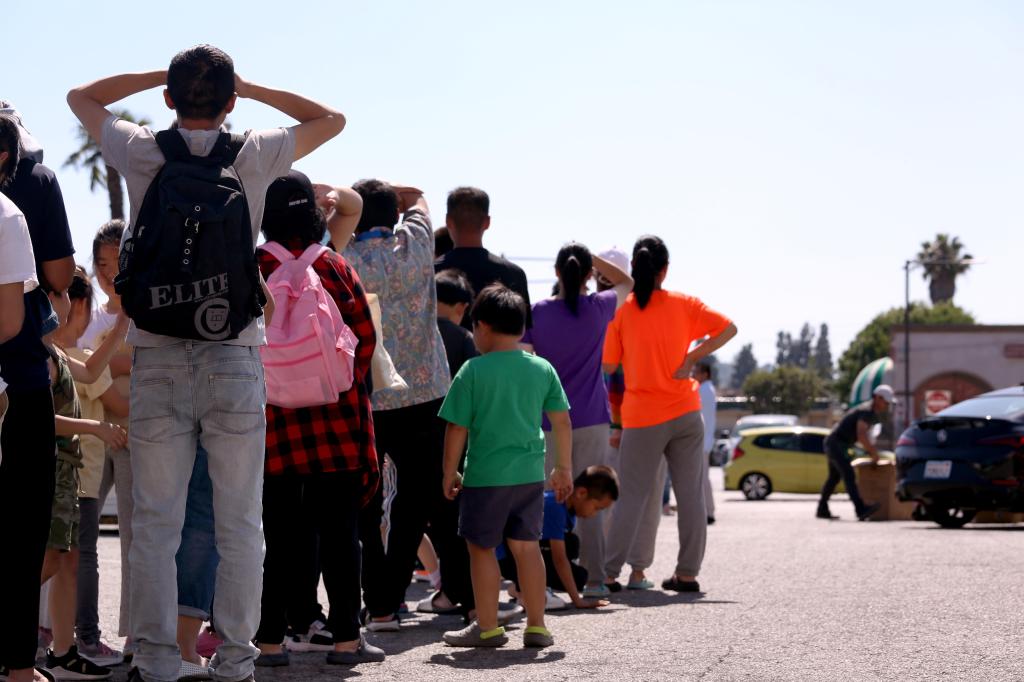 Migrants in LA