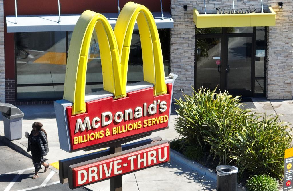 Since April 1, McDonald’s has seen its foot traffic reduced by 2.5% in California.