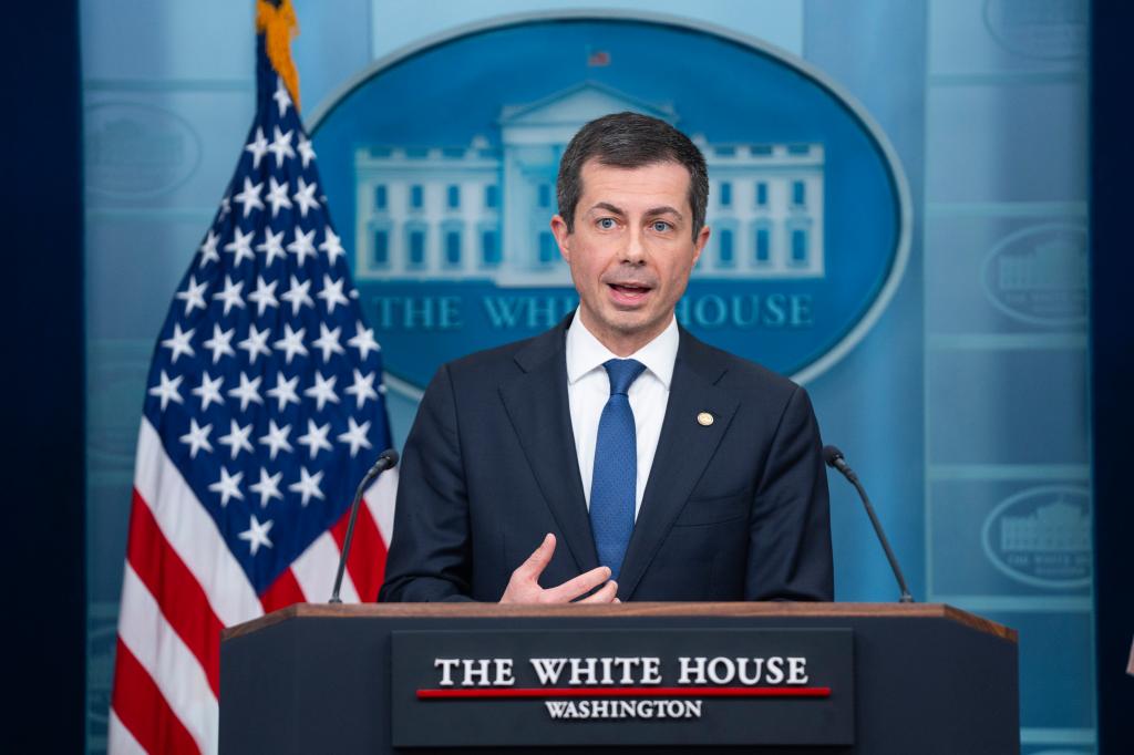 Transportation Secretary Pete Buttigieg 