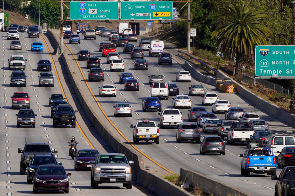 Traffic in Losa Angeles