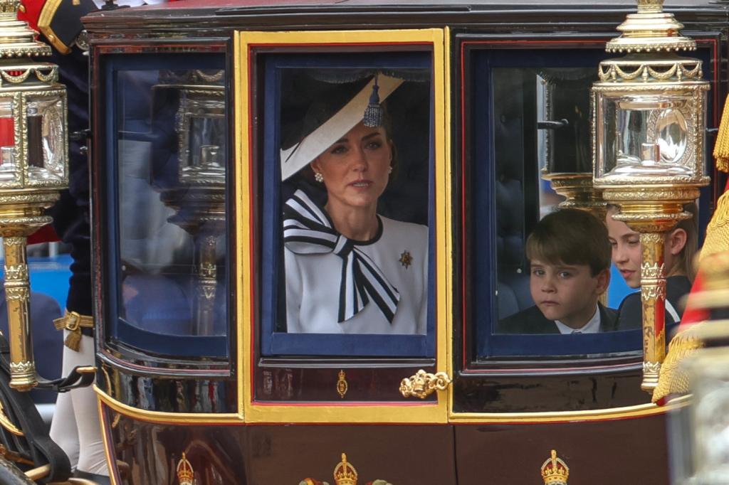 Kate Middleton at the Trooping the Colour ceremony