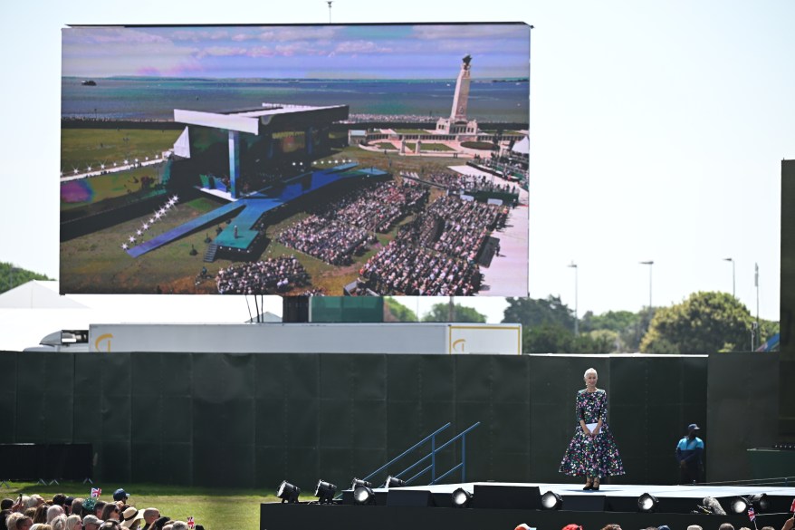 A general view during a commemorative event marking the 80th anniversary Of D-Day in Southsea Common on June 5, 2024 in Portsmouth, England.