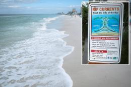 Fifth tourist in four days dies in waters off same Florida beach town