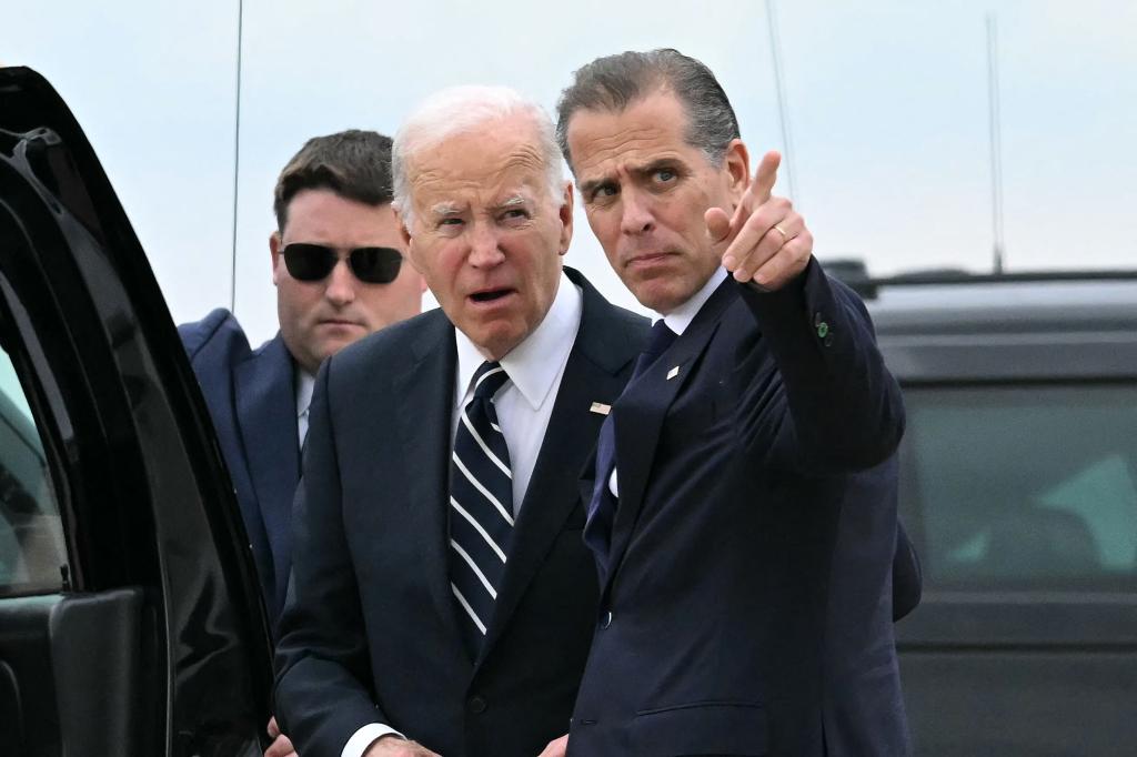 Joe and Hunter Biden