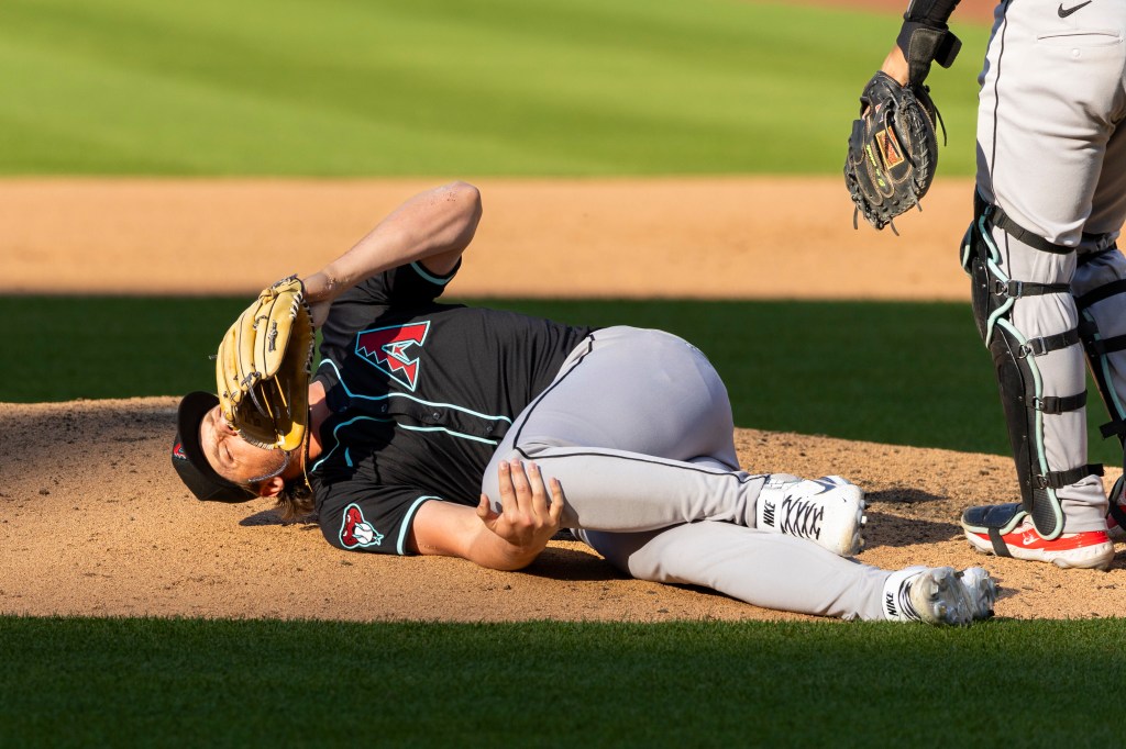 Arizona Diamondbacks pitcher Kevin Ginkel