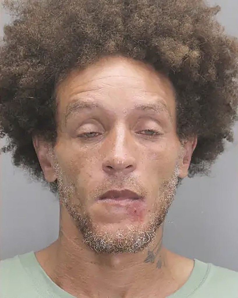 Delonte West's mugshot from his Thursday morning arrest.