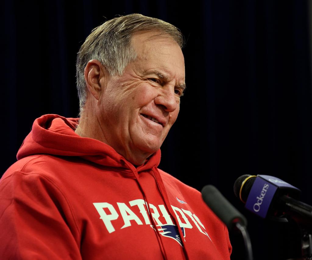 Bill Belichick and the Patriots parted ways in January 2024.