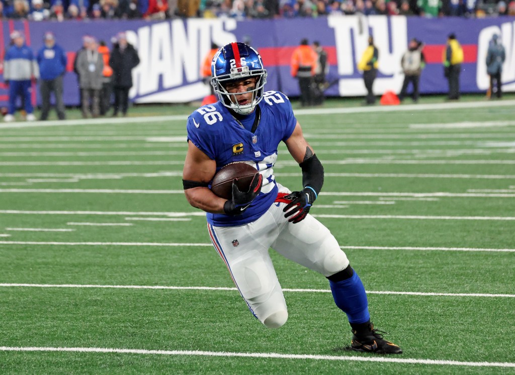 Saquon Barkley was the Giants' second overall pick in 2018.