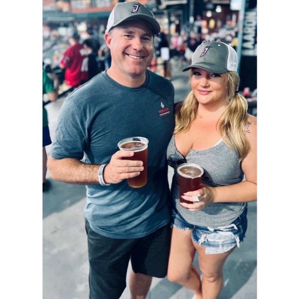Florida firefighter Shawn Yarbrough and his wife Andrea Yarbrough