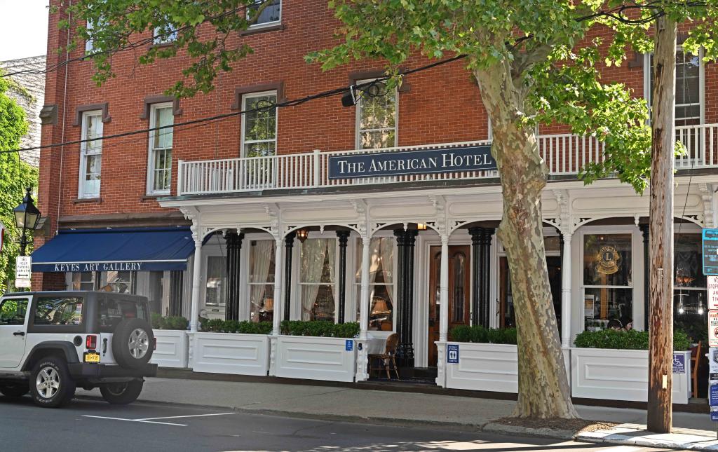 The American Hotel in Sag Harbor.