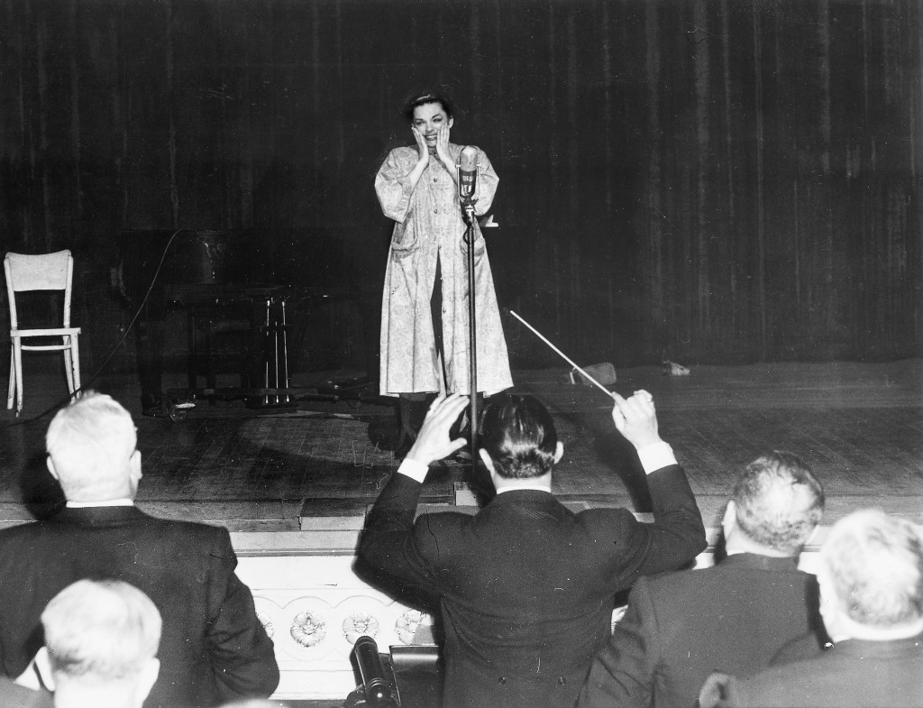 Judy Garland at the Palace.