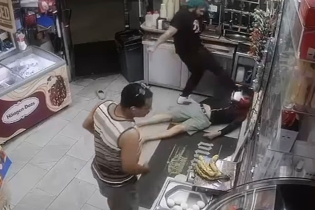 deli worker beating