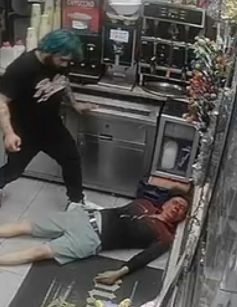 deli worker beating