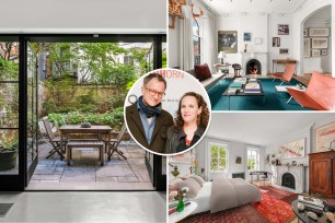 A creative couple has listed their historic East Village townhouse for $7.2 million.