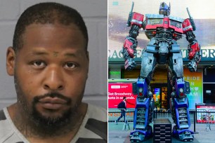 Austin, Texas law enforcement officials arrested a man with the name of a famous "Autobot" leader last week, after he allegedly stole a vehicle.
