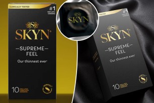 Collage of SKYNN Supreme Feel Condoms