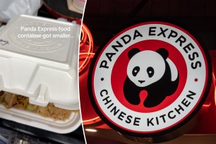 A disappointed customer has claimed that the fast-casual Chinese restaurant has downsized its containers so much that they hold just over an inch of food.