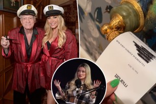 Crystal Hefner sends cease and desist notice to Holly Madison over 'malicious' Hugh Hefner remarks