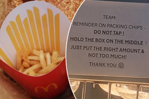 If you've ever thought that fast food fries are the biggest rip-off due to stingy portion sizes, this might just confirm your suspicions. 