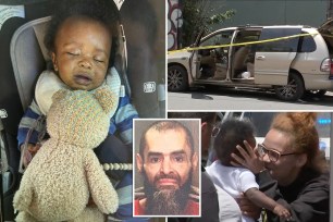 A heartless ex-con swiped a minivan with a 6-month-old boy inside – a “traumatizing” ordeal that unfolded “in the blink of an eye,” while his mother stepped into a Bronx bakery to buy a cake topper for the baby’s half birthday.
