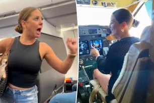 Tiffany Gomas, who made headlines for raving about a "not real" passenger last year, is blowing up yet again for -- wait for it -- flying a plane.