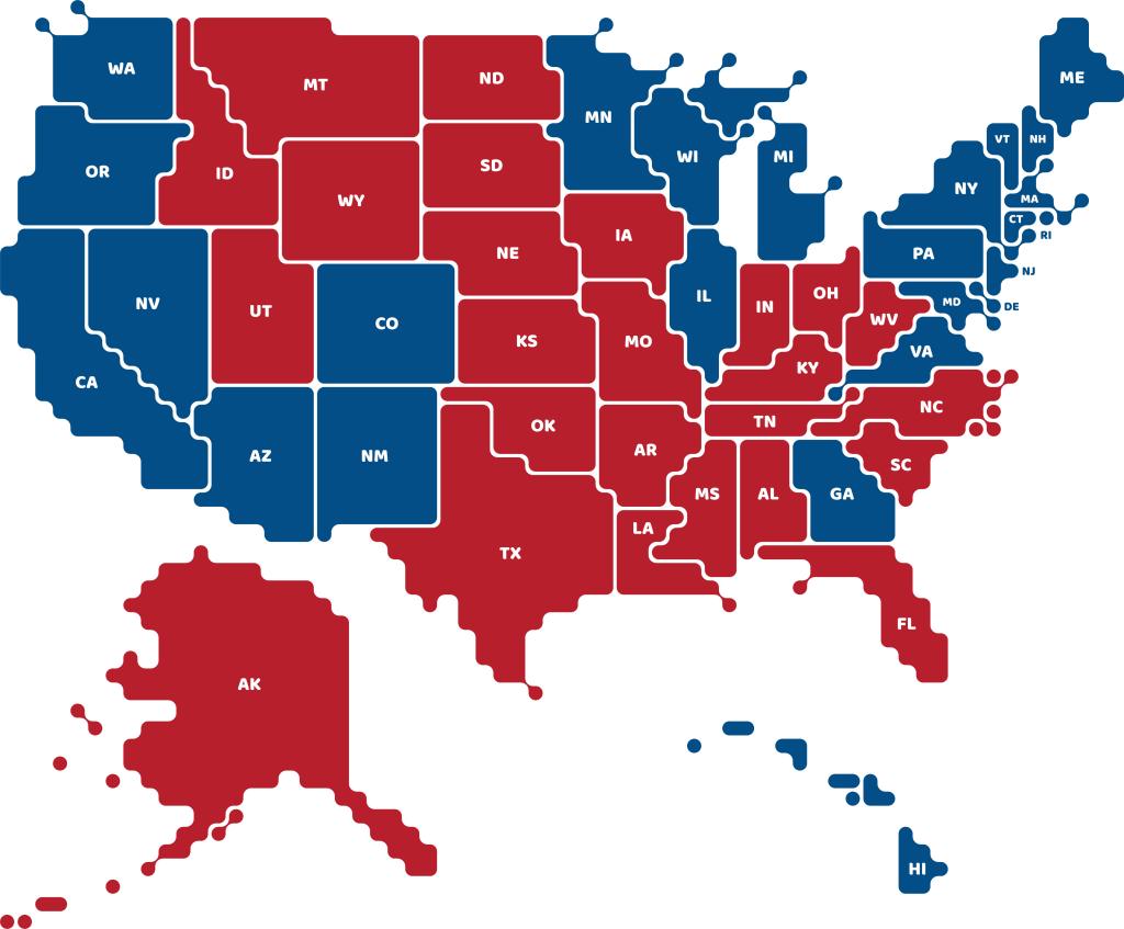 Electoral map
