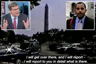 Newly unsealed video reveals that a suspected Saudi spy Omar al-Bayoumi was filming at the US Capitol just months before al Qaeda officials decided what targets to hit during the Sept. 11 terrorist attack.