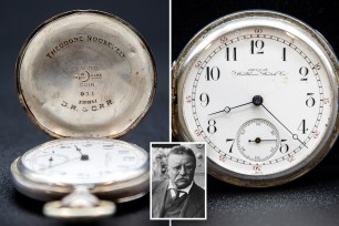 Teddy Roosevelt pocket watch