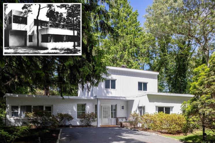 One of the first modern homes in US lists in Long Island after 64 years