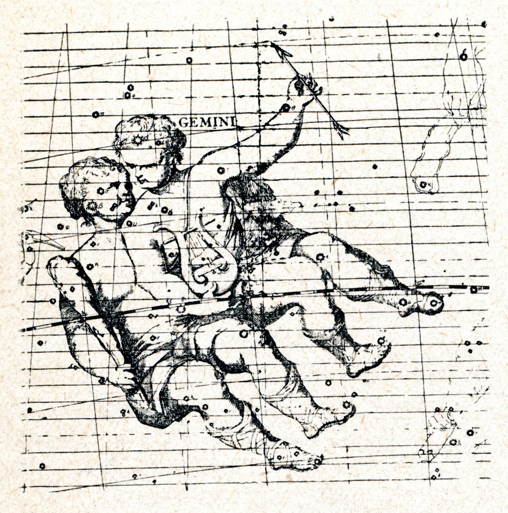 Castor and Pollux (constellation Gemini)
