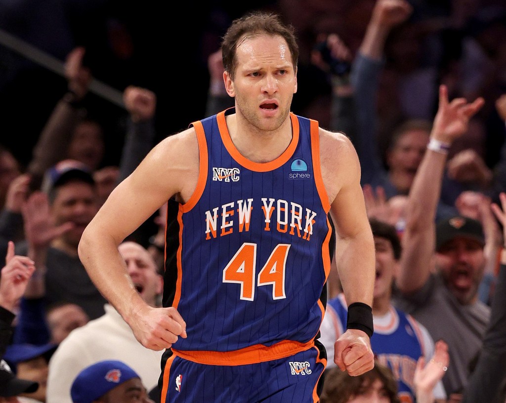 The Nets acquired Bojan Bogdanovic and picks in their trade with the Knicks.
