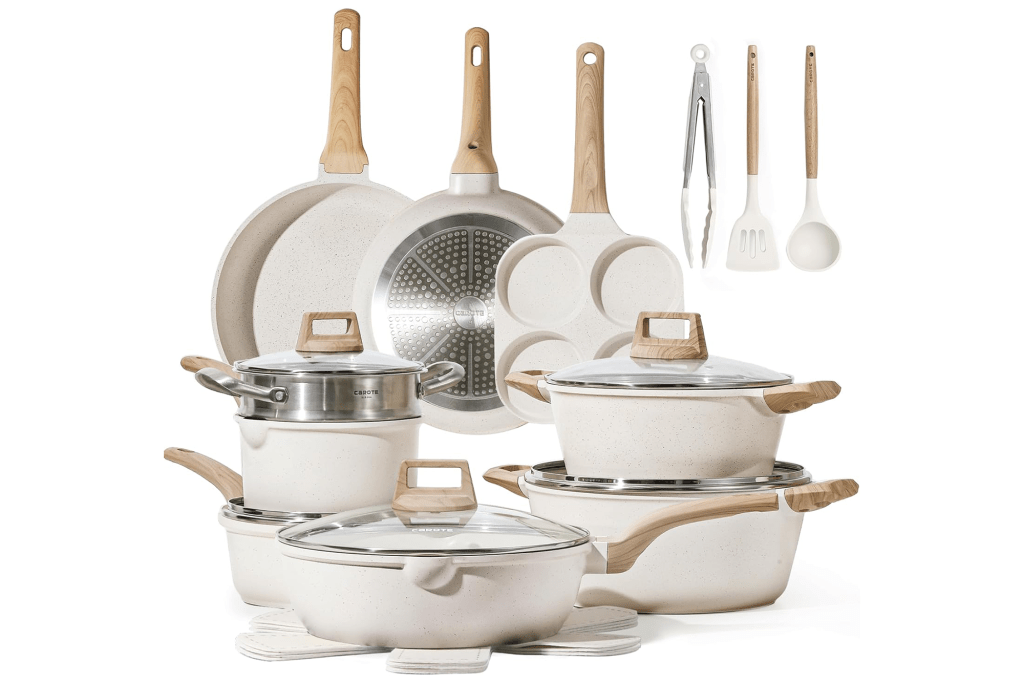 CAROTE 21-Piece Nonstick Cookware Set