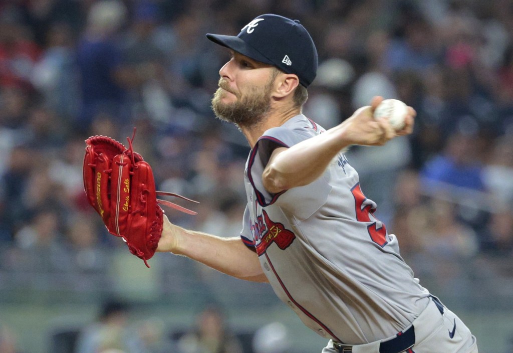 Chris Sale struck out eight Yankees in the Braves' win.