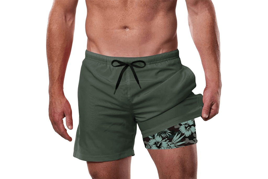 Cozople Swim Trunks with Compression Liner