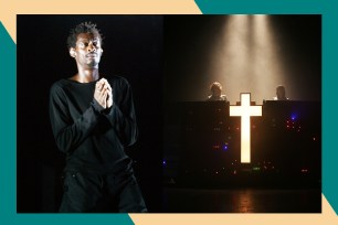 Massive Attack member Grant "Daddy G" Marshall (L) and Justice are headlining at the 2024 III Points Festival.