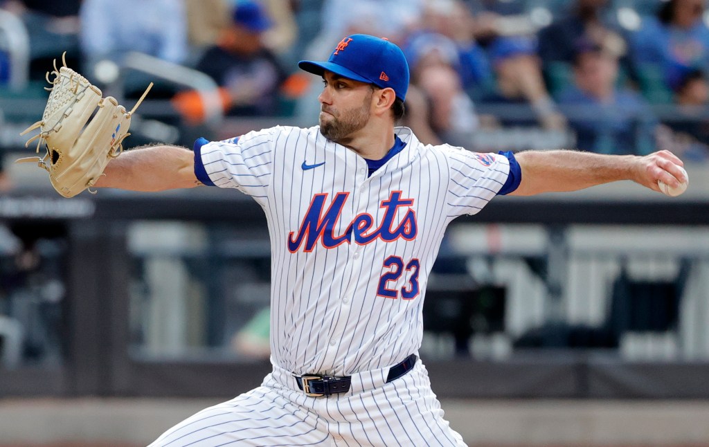 Mets starter David Peterson, who allowed four runs in five innings, picked up the win.