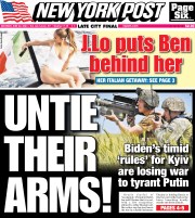 June 22, 2024 New York Post Front Cover