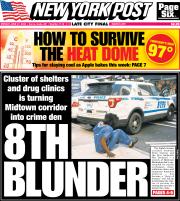 June 17, 2024 New York Post Front Cover