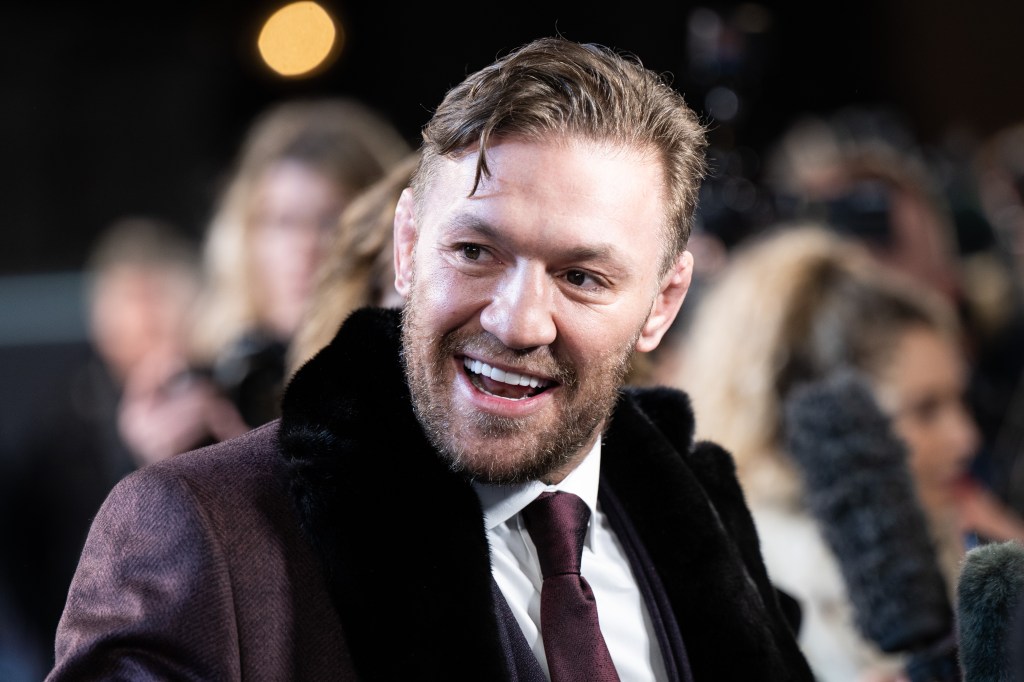 Conor McGregor attends the UK special screening of "Road House" at The Curzon Mayfair on March 14, 2024 in London, England. 