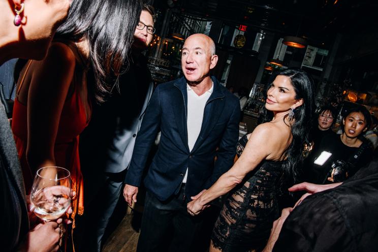 Jeff Bezos and Lauren Sanchez