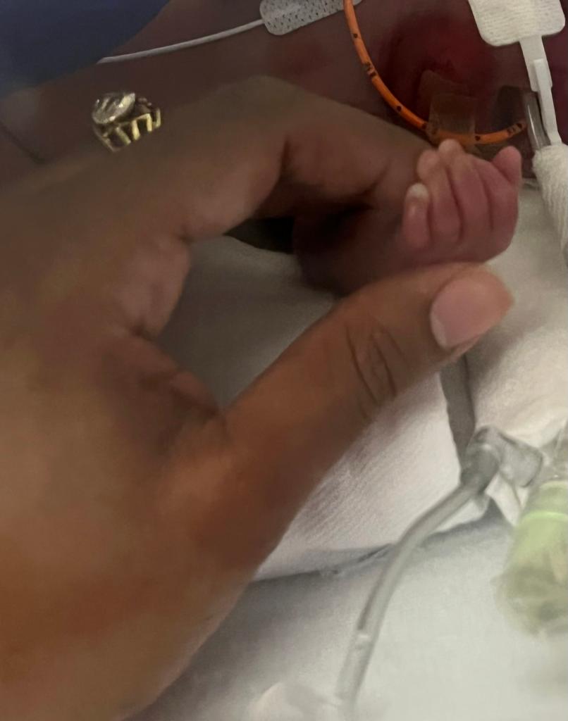 A premature baby who was delivered 24 weeks early and weighed less than two pounds was finally sent home Wednesday after spending 147 days in the neonatal intensive care unit on Long Island. 