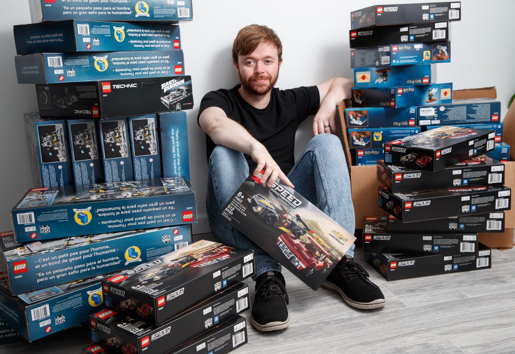 Shane O'Farrell of New Jersey found Lego to be a better investment than the stock market.
